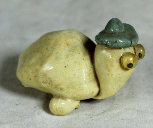 Miniature beady eyed tortoise