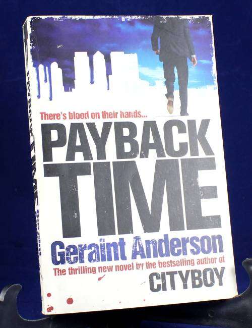 Geraint Anderson - Payback Time - ISBN0755381760  - BID NOW!!