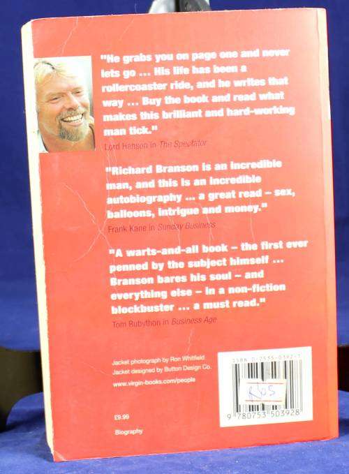 Richard Branson - Losing My Virginity - ISBN0753503928  - BID NOW!!