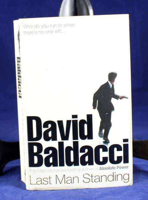 Trevor Baldacci - Last Man Standing - ISBN0743428951- BID NOW!!