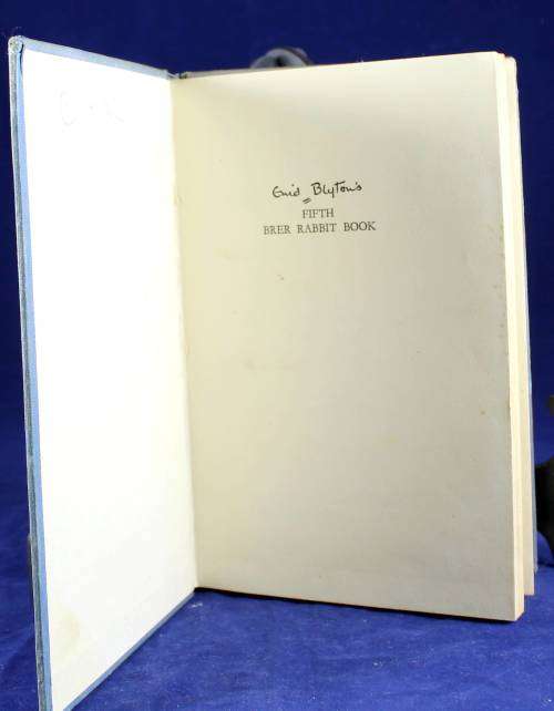Enid Blyton`s Fifth Brer Rabbit Book (1954) First edition - BID NOW!!