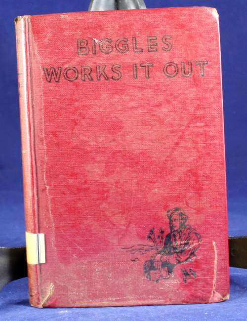 Captain W.E Johns - Biggles Works It Out (1951) First Edition  - BID NOW!!