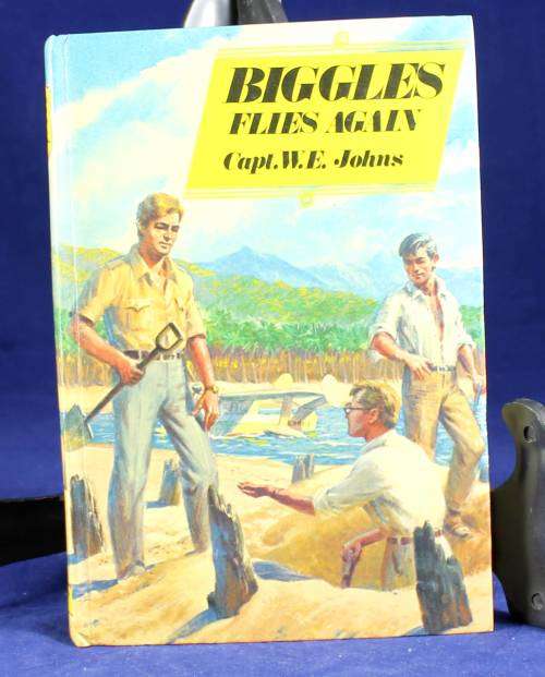 Captain W.E Johns -Biggles Flies Again -  SBN603034020  - BID NOW!!
