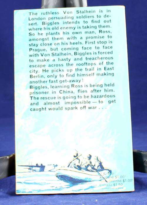 Captain W.E Johns - Biggles Follows On (1952)  - BID NOW!!