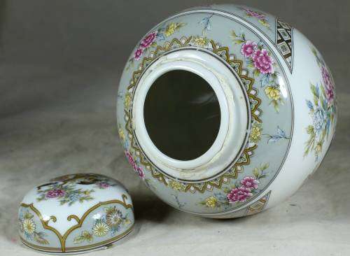 Ornate ginger jar