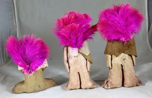 Kalahari Pottery Troll Set  Bid Now!!