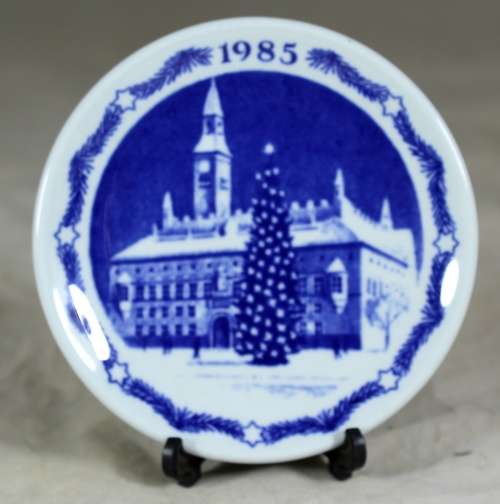 Royal Copenhagen Fajance - 1985 Townhall of Copenhagen  Bid Now!!