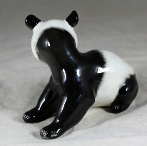 Porcelain Panda Bear - Made in USSR  Bid Now!!
