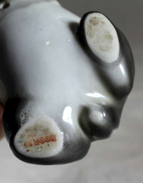 Porcelain Panda Bear - Made in USSR  Bid Now!!