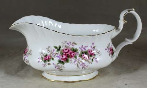 Royal Albert - Lavender Rose Gravy Boat  Bid Now!!