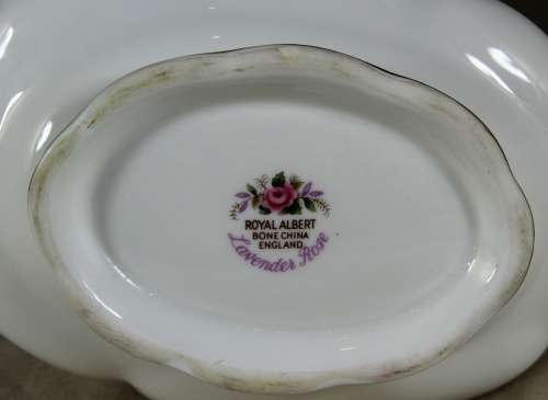 Royal Albert - Lavender Rose Gravy Boat  Bid Now!!