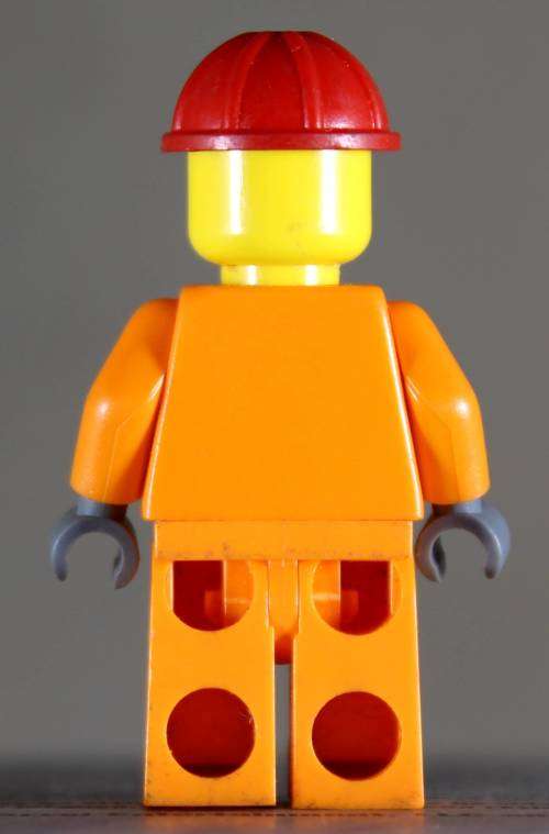 Lego mini figurine - Construction worker