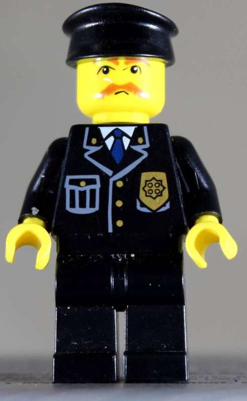 Lego mini figurine - Police - City Suit (CTY0153)