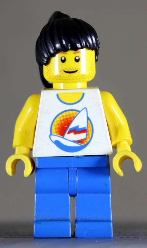 LEGO MINI FIGURINE - Surfboard on Ocean (PAR062)