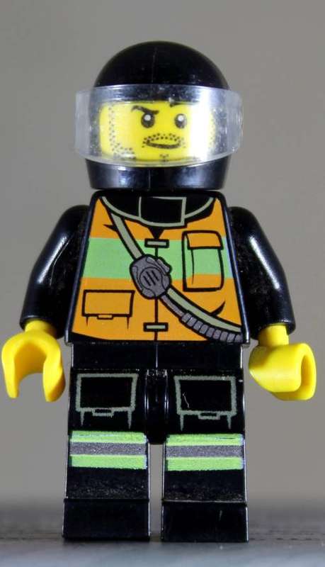 Lego mini figurine - Fireman (CTY0344)