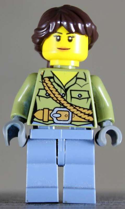 LEGO MINI FIGURINE - Female Volcano Explorer(CTY0687)
