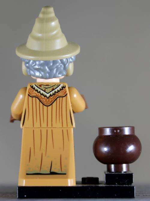 Lego mini figurine - Professor Sprout - Harry Potter - On stand (HP270)
