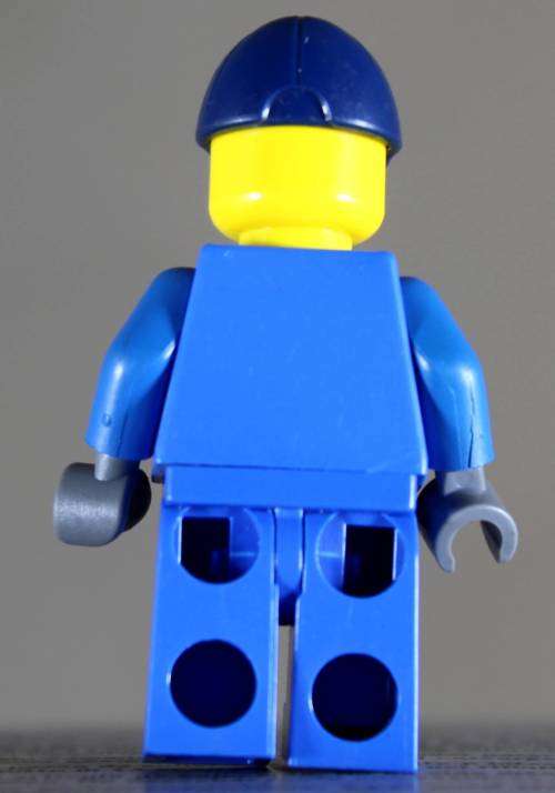 Lego mini figurine - City worker (CTY0042)