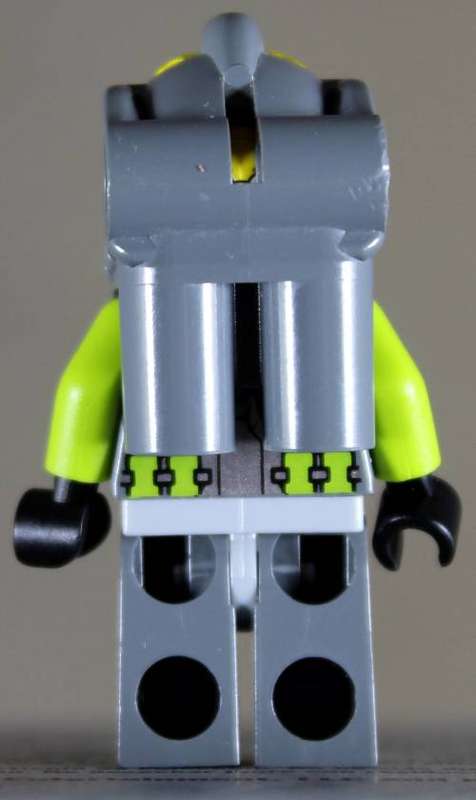 LEGO MINI FIGURINE - Atlantis Diver 6 - Jeff Fisher (ATL009)