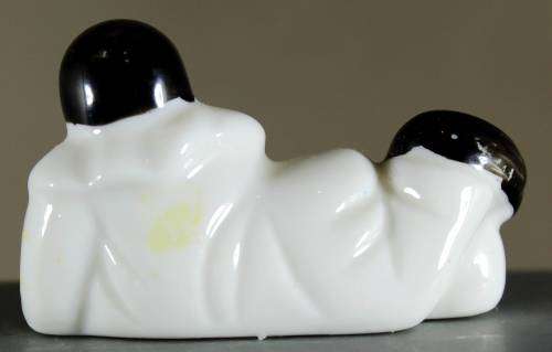 Small Clown Figurine - Pierot Laying Down - BID NOW