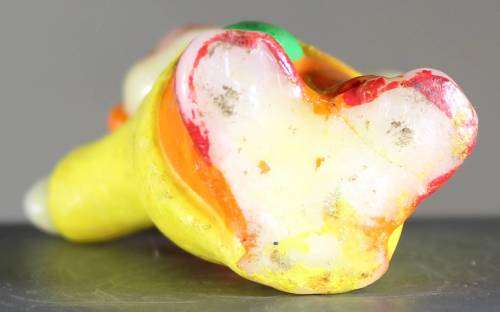 Small Clown Figurine - Candle- BID NOW