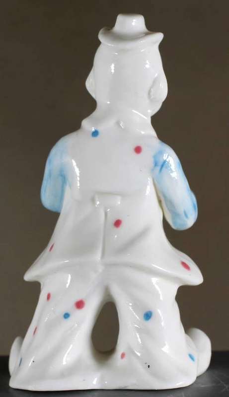 Small Clown Figurine - Playing a Saxophone - BID NOW