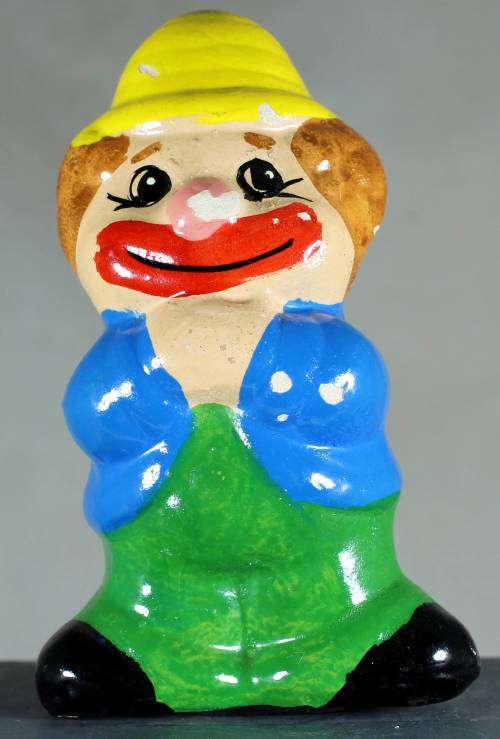 Clown Figurine - Piggy Bank - BID NOW