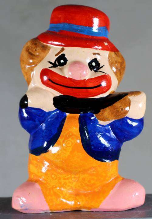Clown Figurine - Piggy Bank - BID NOW