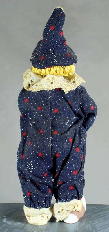 Clown Figurine - Dressed With Pointy Hat - BID NOW