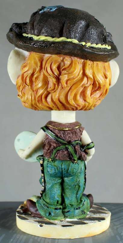 Clown Figurine - Bobble Head Painter - BID NOW
