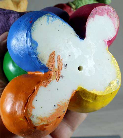 Large Clown Figurine - Juggling Balls - BID NOW