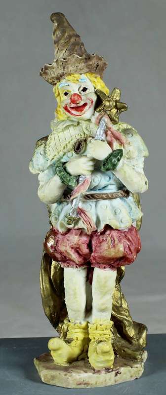 Clown Figurine - Holding a Star Wand - BID NOW