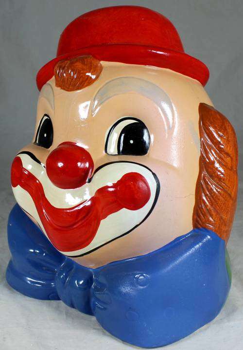 Very large clown piggy bank