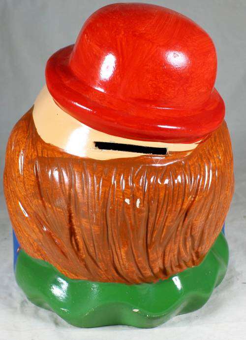 Very large clown piggy bank