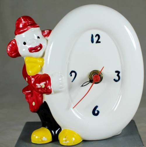 Clown clock