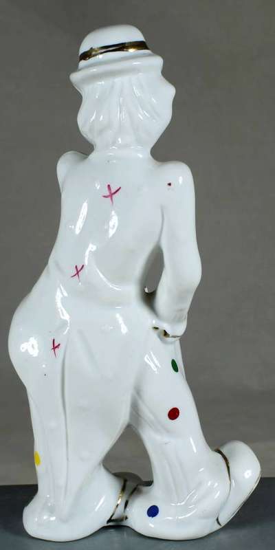 Clown figurine with a cane