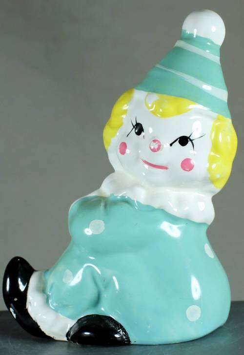 Clown figurine - seated baby