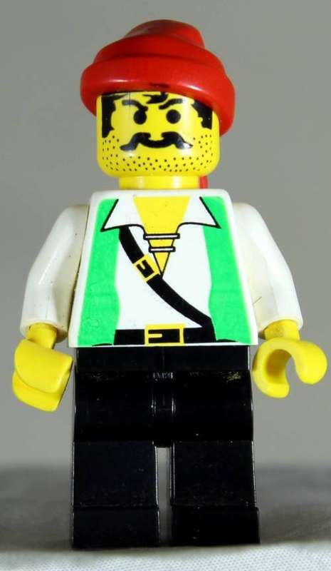 LEGO MINI FIGURINE- Pirate - Pirates 1 (Pi051)