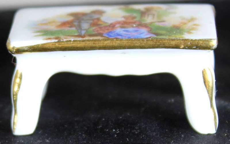 Limoges miniature table