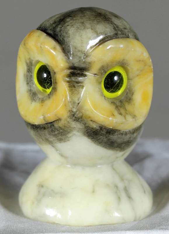 Precious stone owl