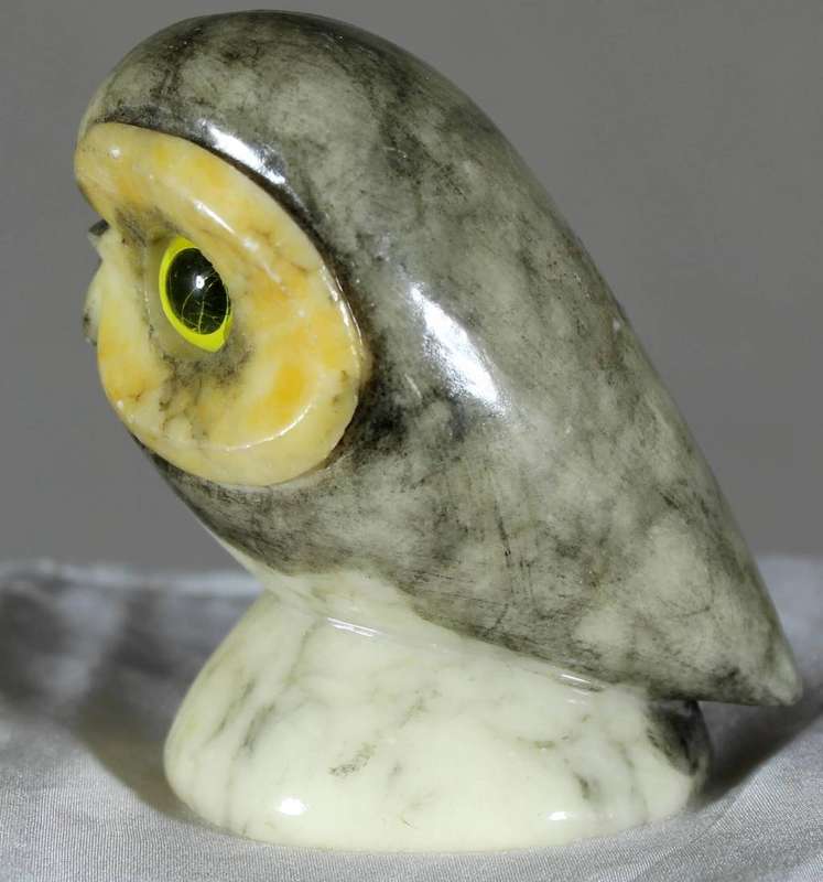 Precious stone owl