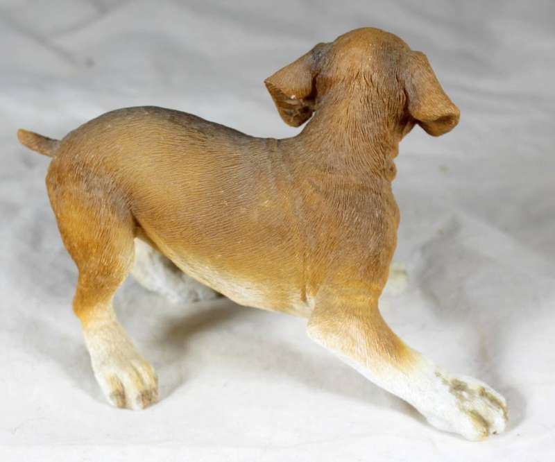 Molded boxer puppy