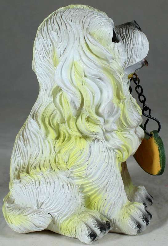 Resin figurine - Welcome - Cocker Spaniel