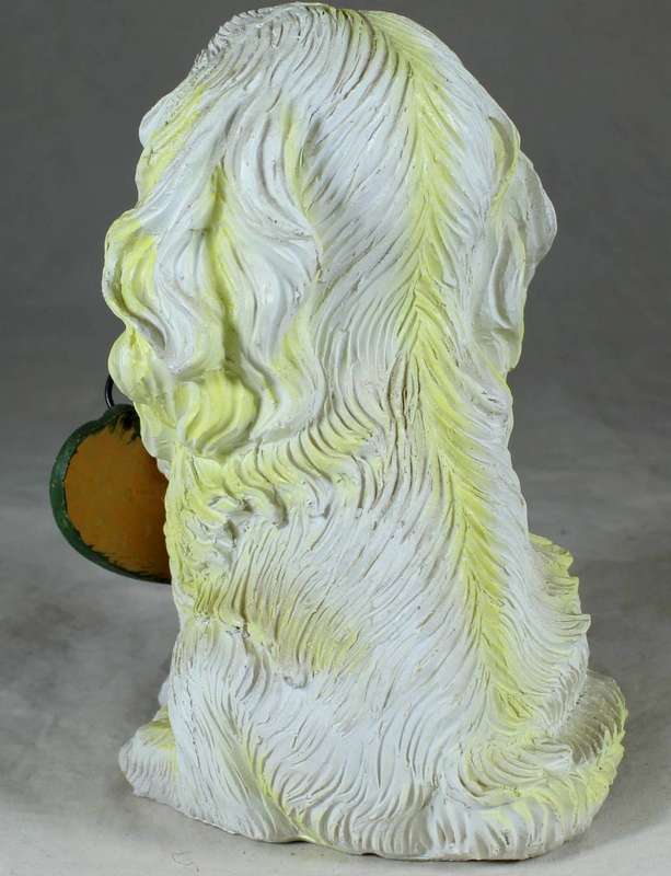 Resin figurine - Welcome - Cocker Spaniel