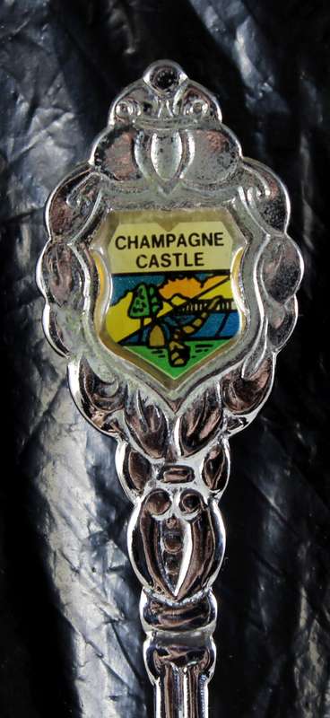Souvenir spoon - Champagne castle