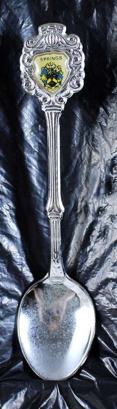 Souvenir spoon - Springs