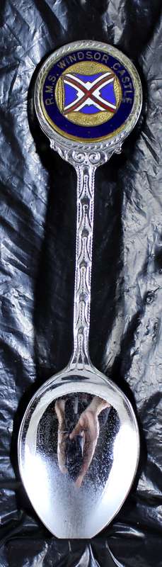 Souvenir spoon - RMS Windsor castle