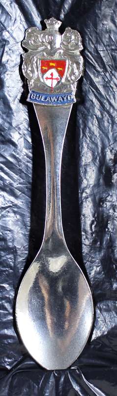 Souvenir spoon - Bulawayo with crest