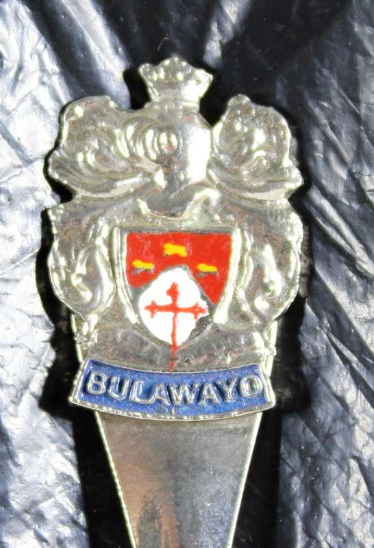 Souvenir spoon - Bulawayo with crest