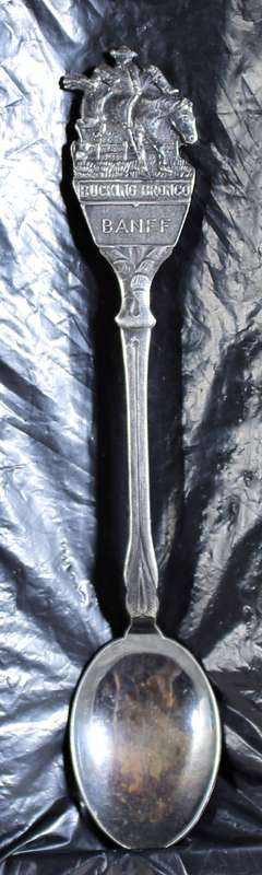 Souvenir Spoon - BANFF - Bucking Bronco